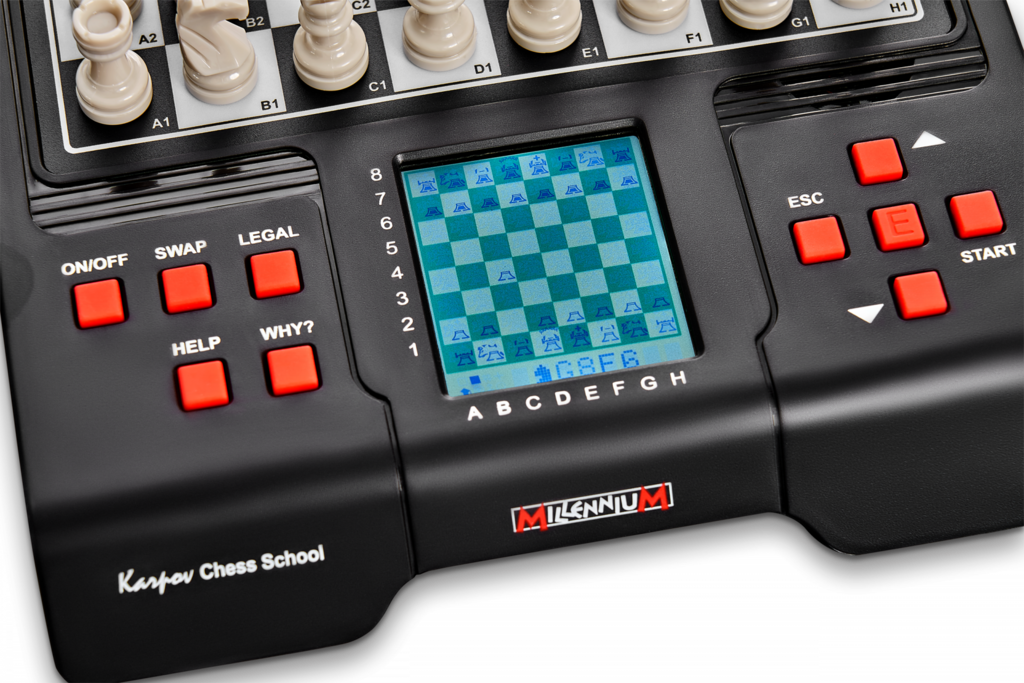 Vonset Core L6 Jeu d'échecs électronique pour adultes et enfants Échiquier  électronique pour débutants amateurs d'échecs électroniques : :  Jeux et Jouets