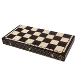 Jeu d'Échecs de Luxe Artisanal plié
