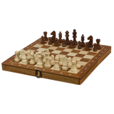 Jeu d'Échecs Magnétique en Bois