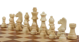 Jeu d'Échecs Magnétique en Bois avec pièces blanches