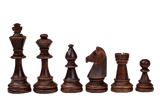 Pièces d'Échecs Taille 6 marrons