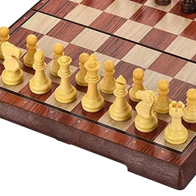 Échiquier bois d'olivier artisanal – Jeu d'échecs haut de gamme