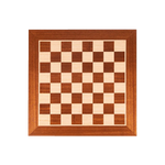Plateau d'échecs en acajou