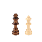 Pièces d'échecs en bois massif
