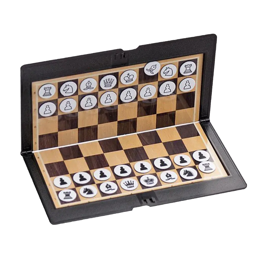 Jeu de Galets magnétiques - Jeu d'échecs magnétique - Échiquier Jeu de Galets magnétiques - Jeu d'échecs magnétique - Échiquier
