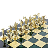 Jeu d'Échecs Dieux Grecs emeraude
