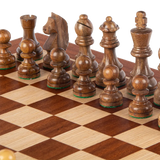 Pièces d'échecs staunton noires