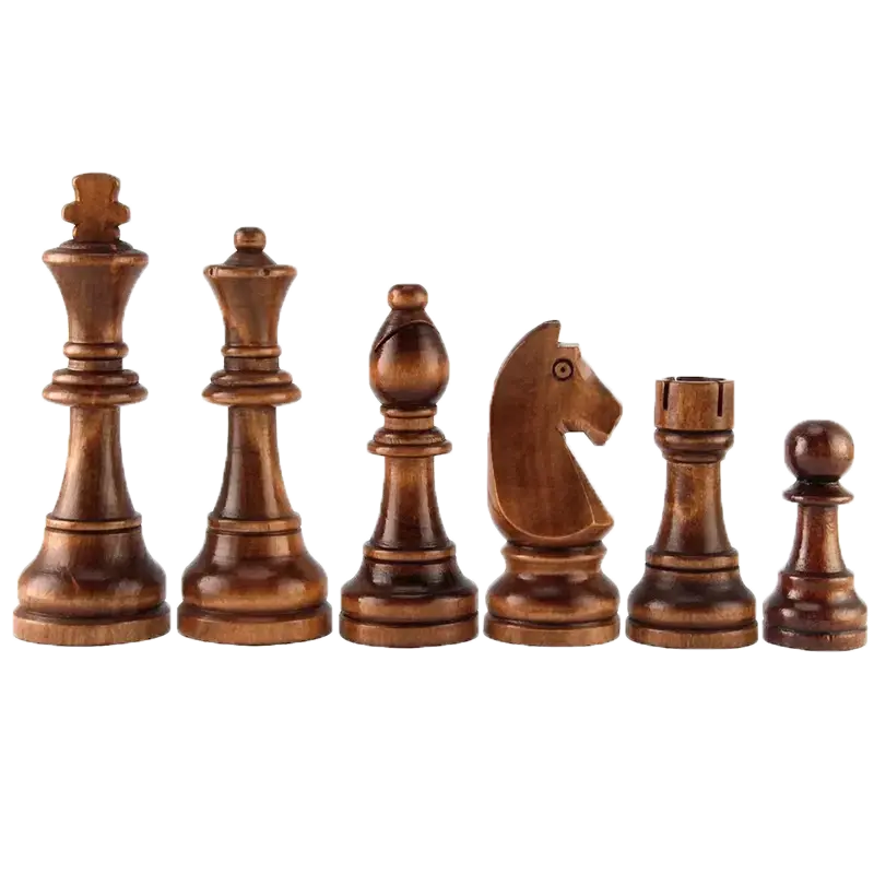 BESTonZON 30 Pièces Pions Échecs En Bois Multicolores - Accessoires Jeu De Société, Robustes, Légers, Idéaux Pour Enfants Et Adultes
