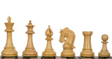 Pièces d'échecs Corinthian en padouk rouge