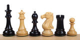 Pièces d'échecs Royal Knight en ébène