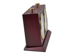 Pendule d'échecs analogique BHB en bois foncé