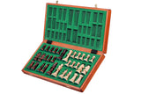 Jeu d'Échecs de Tournoi Taille 5 en Marqueterie 48 cm – vue 5