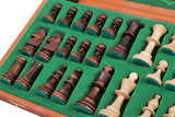 Jeu d'Échecs de Tournoi Taille 5 en Marqueterie 48 cm – vue 2
