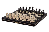 Jeu d'Échecs Magnétique en Bois 27 cm Bleu ou Noir – Noir – vue 2