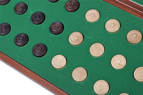 Jeu de dames 64 cases en bois