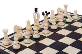 Jeu d'Échecs Royal Moyen 35 cm en Bois – Marron – vue 5