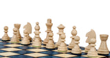 Jeu d'Échecs Magnétique en Bois 27 cm Bleu ou Noir – Bleu – vue 4