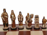 Figurines d'échecs chevaliers anglais