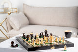 Coffret Échecs et Dames 35 cm en Bois – vue 4