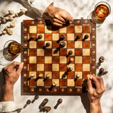 Jeu d'Échecs Sénateur 40 cm Pièces Lestées