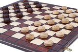 Jeu de Dames 10x10 en Bois 40 cm – vue 4