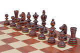 Jeu d'Échecs Olympique 35 cm en Marqueterie – vue 3