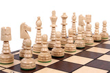 Jeu d'Échecs de Noël 48 cm en Bois