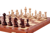 Jeu d'Échecs de Tournoi Taille 5 en Marqueterie 48 cm