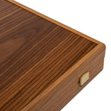 Coffret de backgammon en noyer d'Amérique