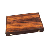 Backgammon de luxe en palissandre ouvert