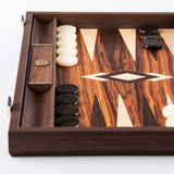 Plateau de backgammon en bois précieux
