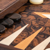 Coffret de backgammon en noyer de Californie