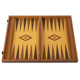 Backgammon en bois fabriqué en Grèce