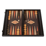 Backgammon wengé avec range-pions
