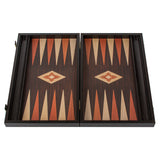 Backgammon wengé fabriqué en Grèce