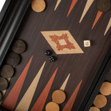 Coffret de backgammon wengé