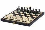 Jeu d'Échecs Royal Moyen 35 cm en Bois – Noir – vue 5