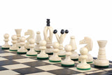 Jeu d'Échecs Royal Moyen 35 cm en Bois – Noir