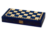 Petit Jeu d'Échecs Royal 30 cm Bleu ou Vert – Bleu – vue 2