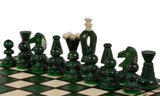 Petit Jeu d'Échecs Royal 30 cm Bleu ou Vert – Vert – vue 4