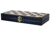 Jeu d'Échecs Royal 30 cm en Couleur – Bleu – vue 2