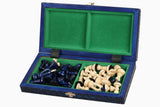 Jeu d'Échecs Royal 30 cm en Couleur – Bleu – vue 4
