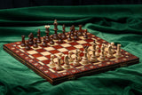 Jeu d'Échecs Sénateur Nouvelle Ligne en Couleur – Marron