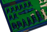Jeu d'Échecs Sénateur Nouvelle Ligne en Couleur – Bleu