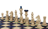 Jeu d'Échecs Sénateur Nouvelle Ligne en Couleur – Bleu – vue 4