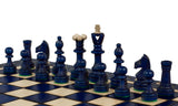Jeu d'Échecs Sénateur Nouvelle Ligne en Couleur – Bleu – vue 5