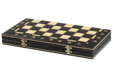 Jeu d'Échecs Sénateur Nouvelle Ligne en Couleur – Noir – vue 5