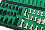 Jeu d'Échecs Sénateur Nouvelle Ligne en Couleur – Noir – vue 2