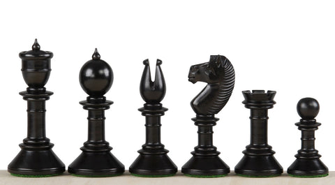 Pièces d'échecs anciennes style pré-Staunton
