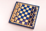 Jeu d'Échecs Perle 36 cm avec Insert de Rangement – Bleu – vue 2